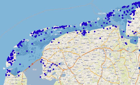 Aantrekkelijke natuur in de Wadden