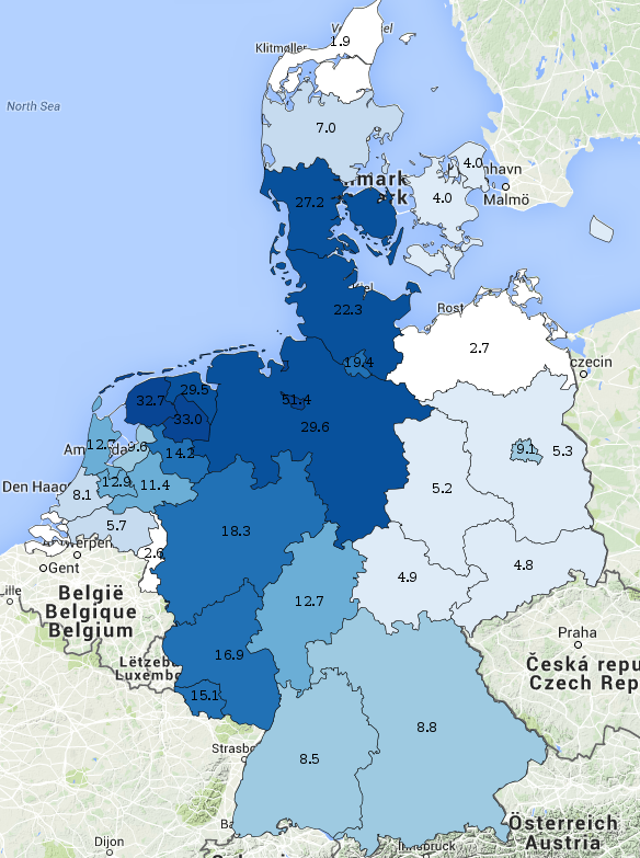 Fans van het Waddengebied